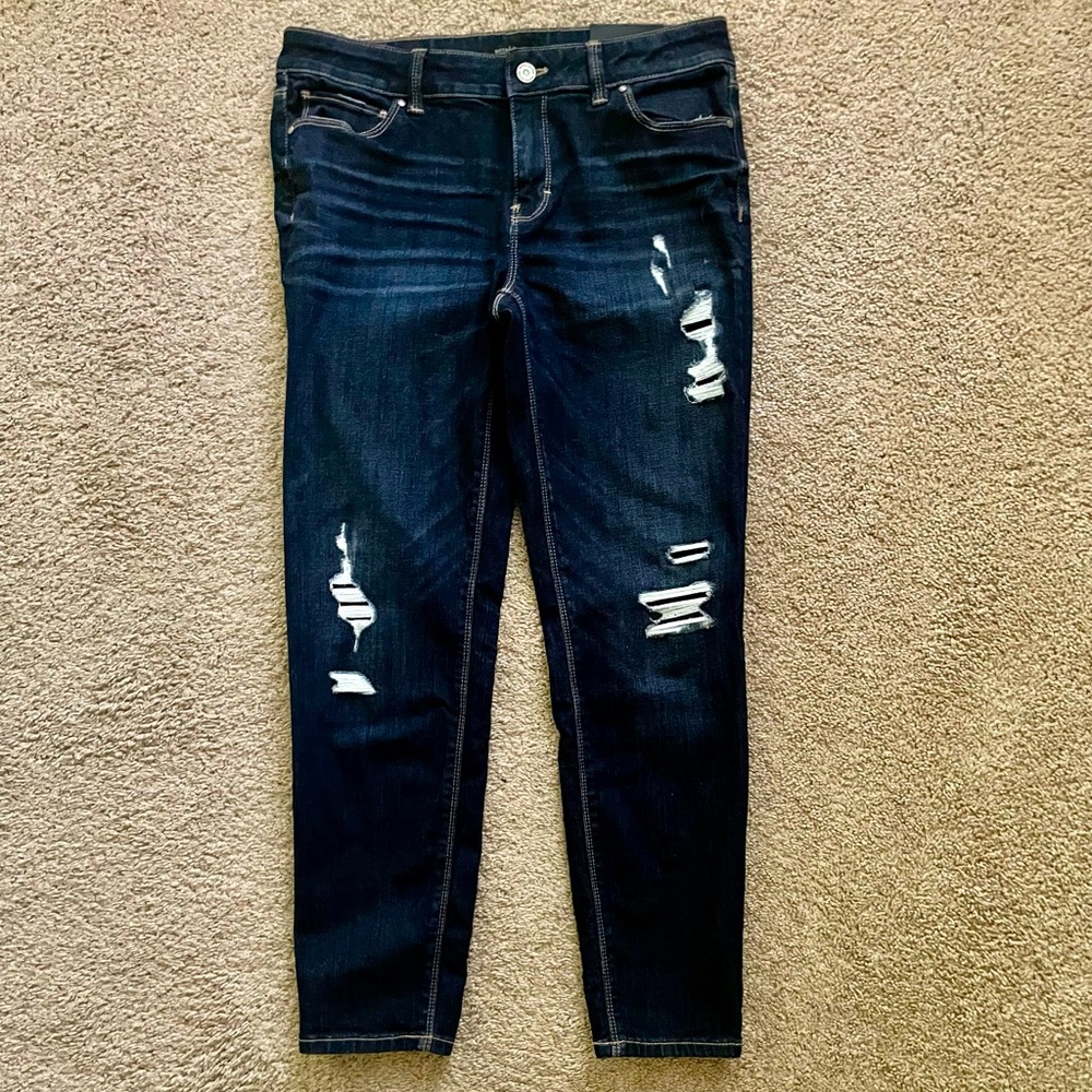 NWT Black House White Market Cropped Jeans